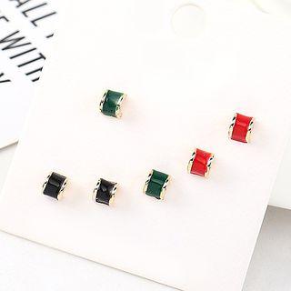 Glaze Earring 140463 - Set - As Shown In Figure - One Size