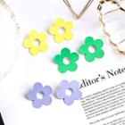 Matte Flower Earring