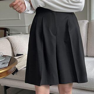 A-line Bermuda Shorts