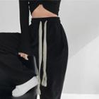 Details Drawcord Straight-cut Sweatpants In 7 Colors