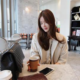 3/4-sleeve Trench Coat