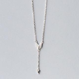 925 Sterling Silver Arrow Necklace