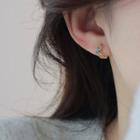 Embellished Sterling Silver Ear Stud / Clip-on Earring