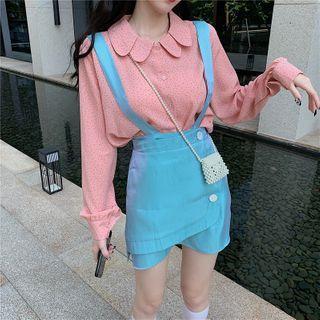 Plain Shirt / Suspender Skirt