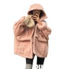 Hooded Fleece Zip Coat/ Color Block Leggings
