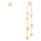 Non-matching 925 Sterling Silver Sar Fringed Earring