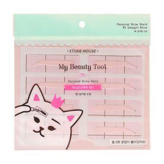 Etude - My Beauty Tool Personal Brow Band #01 Straight Eyebrows
