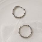 Mini Hoop Earring 1 Pair - A-645 - Silver - One Size