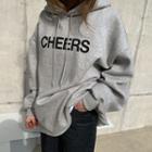 Over-fit Letter Hoodie