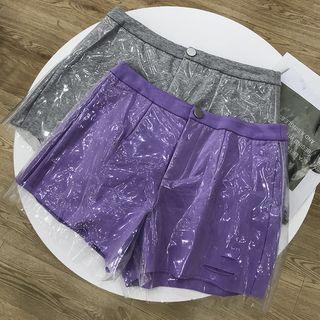 Pvc Overlay Shorts