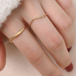 Stainless Steel Irregular Ring