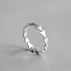 925 Sterling Silver Arrow Ring As Shown In Figure - One Size