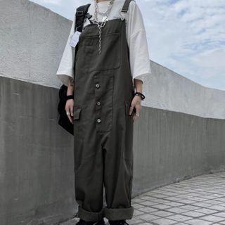 Couple Matching Cargo Jumpsuit