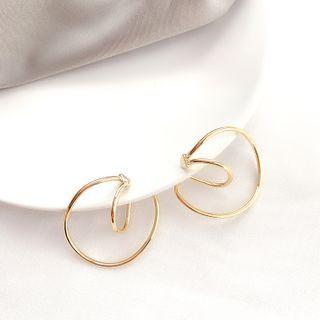 Alloy Clip-on Earring 1 Pair - Clip On Earrings - Gold - One Size