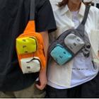 Couple Matching Color Block Belt Bag