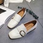 Flat Buckle Loafers