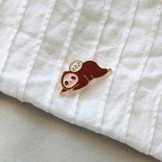 Sloth Brooch As Shown In Figure - One Size
