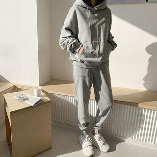 Fleece Lined Hoodie & Sweatpants Set