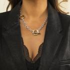 Chain Necklace Gold & Silver - One Size
