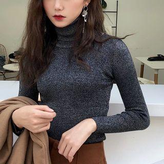 Round Neck Knit Top / Turtleneck Knit Top