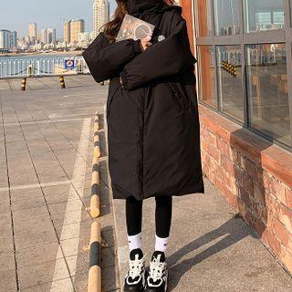 Long Padded Zip Jacket