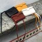 Retro Faux Leather Crossover Satchel