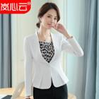 Blazer / Dress Pants / Leopard Print Sleeveless Top / Set
