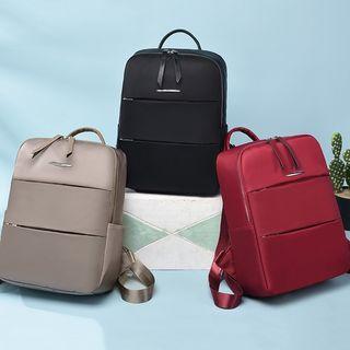 Double Zipper Pocket Backpack