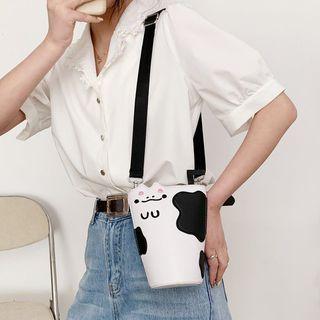 Cow Print Bucket Bag