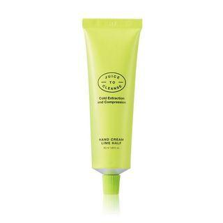 Juice To Cleanse - Hand Cream - 2 Types Lime Half