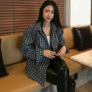 Tweed Loose Fit Jacket