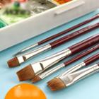 Set Of 6: Watercolor Paint Brush As Shown In Figure - One Size
