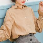 Flared-cuff Shirt