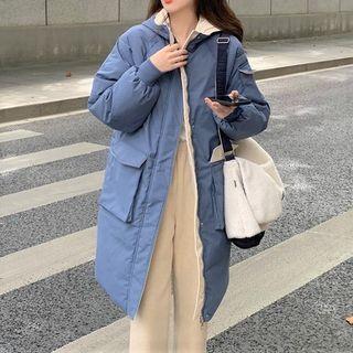 Zipped Padded Long Coat