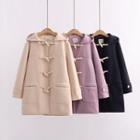 Toggle Button Woolen Coat
