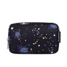 Star Print Accessories Pouch Black - One Size