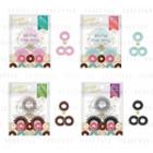 Lucky Wink - Spring Gum Water Hair Ring 3 Pcs - 4 Types