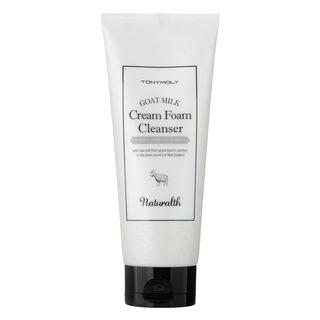 Tony Moly - Naturalth Goat Milk Cream Foam Cleanser 200ml