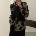 Long-sleeve Tie Dye T-shirt / Vest / Pants