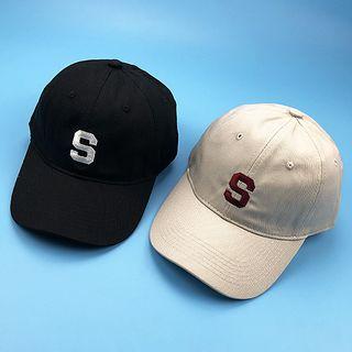 S Embroidered Baseball Cap