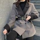 Double-breasted Jacket / Belt