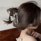 Printed Cut-out Hair Claw