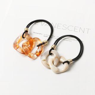 Interlocking Resin Hoop Hair Tie