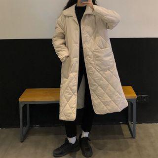 Loose-fit Medium Long Cotton Jacket