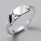 Stainless Steel Open Ring Silver - One Size