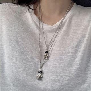 Astronaut Layered Necklace