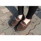 Faux-fur Lined Moccasins