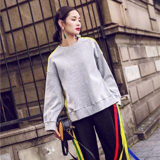 Multi-color Strap Sweatshirt