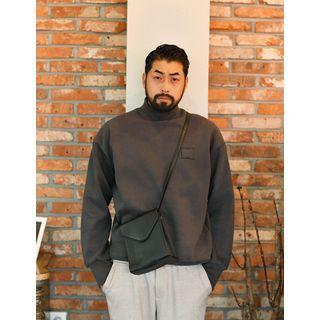 Mock-neck Thumbhole Pullover