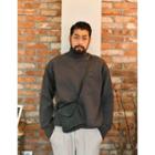 Mock-neck Thumbhole Pullover